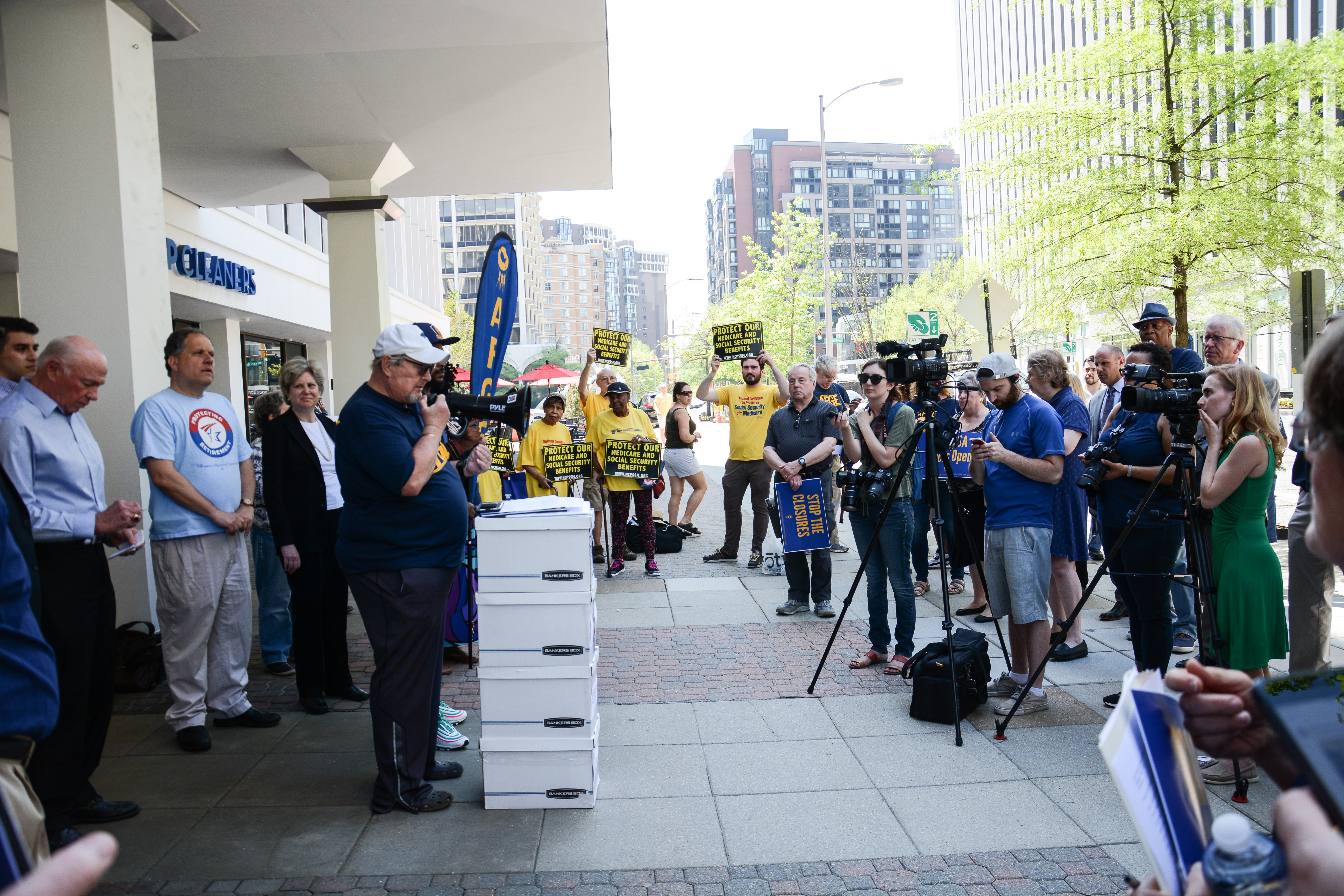 arlington rally social security office closure